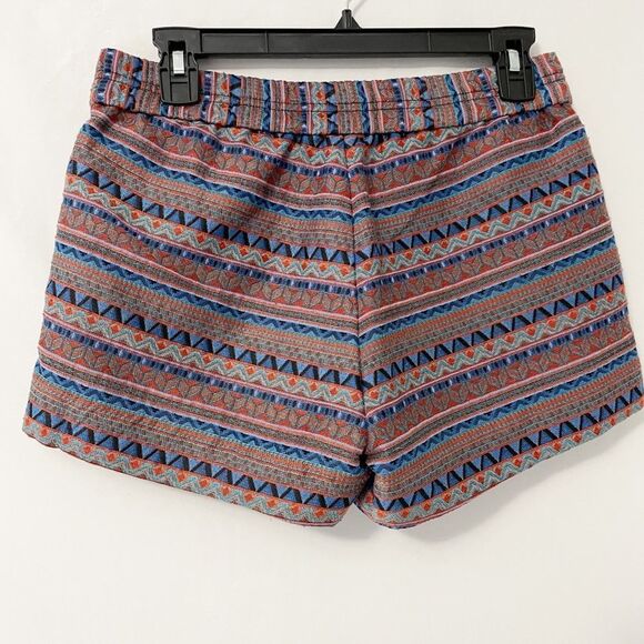 🟢J. Crew Factory Jacquard Multicolor Boardwalk Shorts Size 0 - Picture 4 of 6